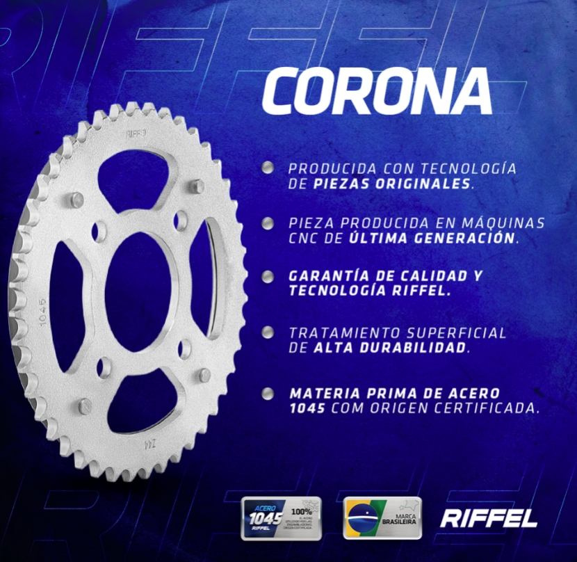 CORONA HONDA 250 N.HAWK/MONDI254.520.Z.33..-RIFFEL