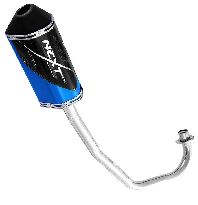 SIL.TURBO NEXT YAMAHA 125 XTZ .........AZUL...TORK