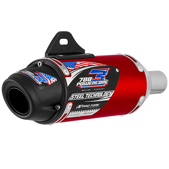 SIL.TURBO CORE3-STEEL HONDA 150 ESD ROJO......TORK